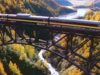 Rising almost 300 feet over the beautiful Chulitna River, the bridge over Hurricane Gulch affords fantastic views of Alaska's wilderness